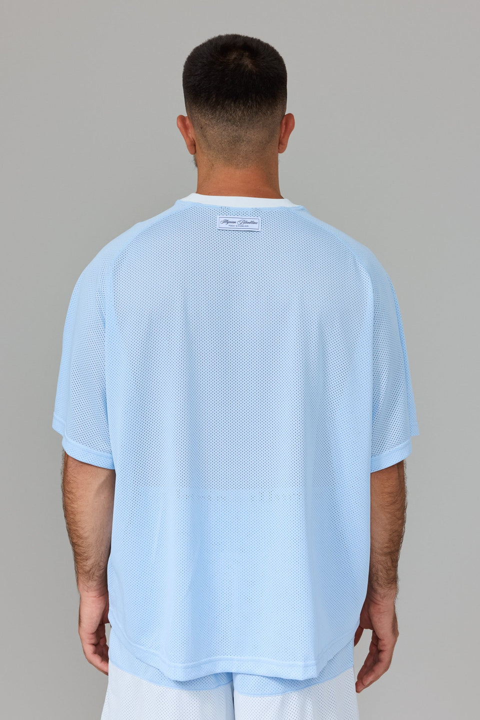 Bloodline Mesh T-shirt - Light Blue