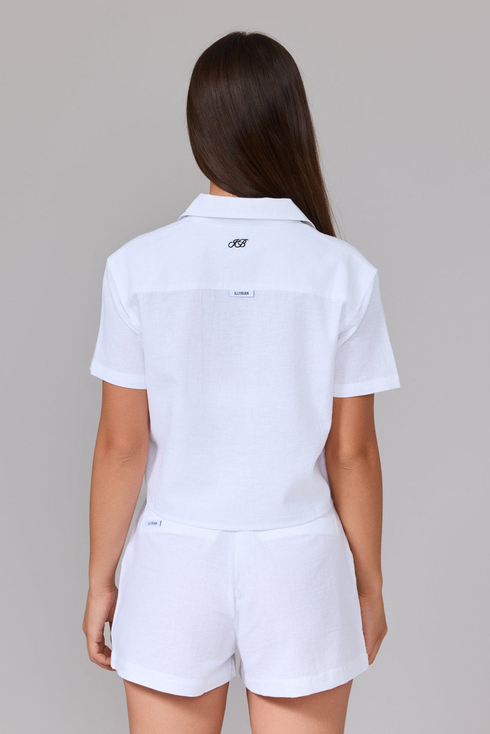 Women's Linen Shirt - White