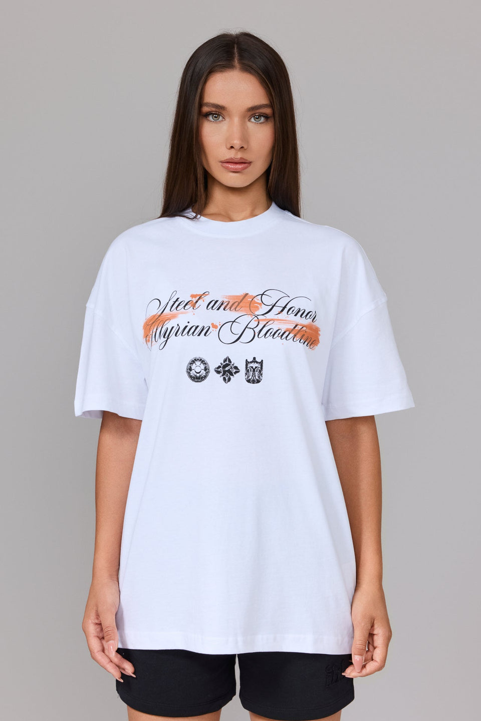 Steel & Honor T-shirt - White