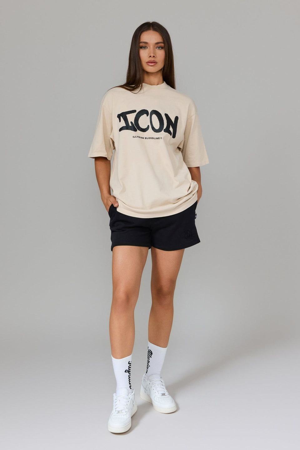 ICON T-shirt - Light Beige