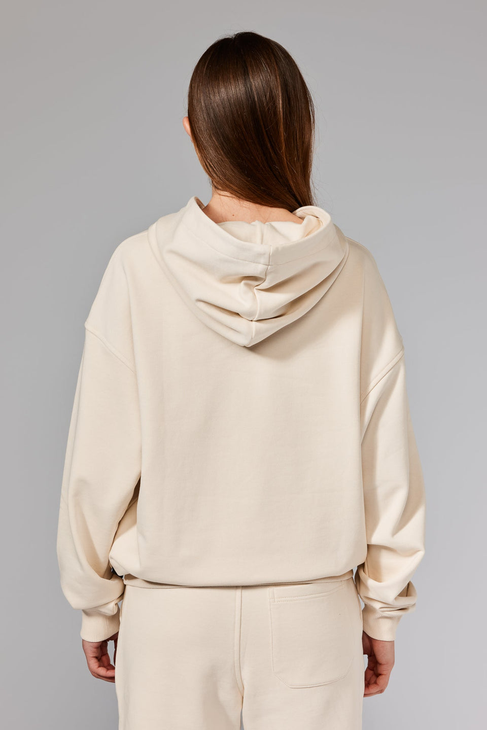 Illyrian Cotton Hoodie - Ecru