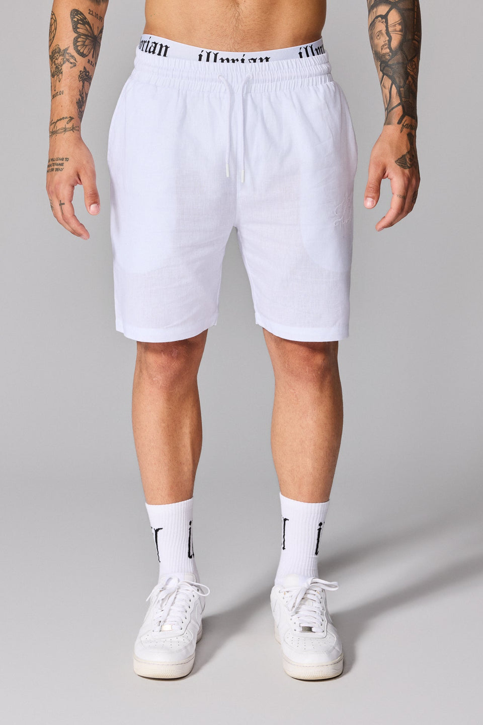 Men’s S26 Linen Shorts - White