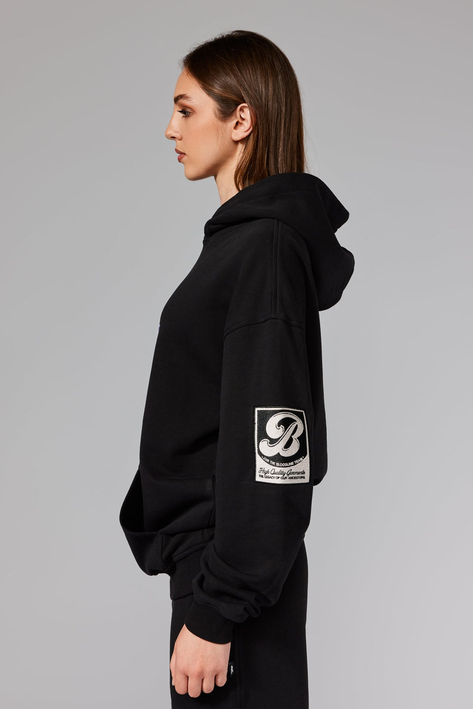 Illyrian SS24 Patch Hoodie - Black