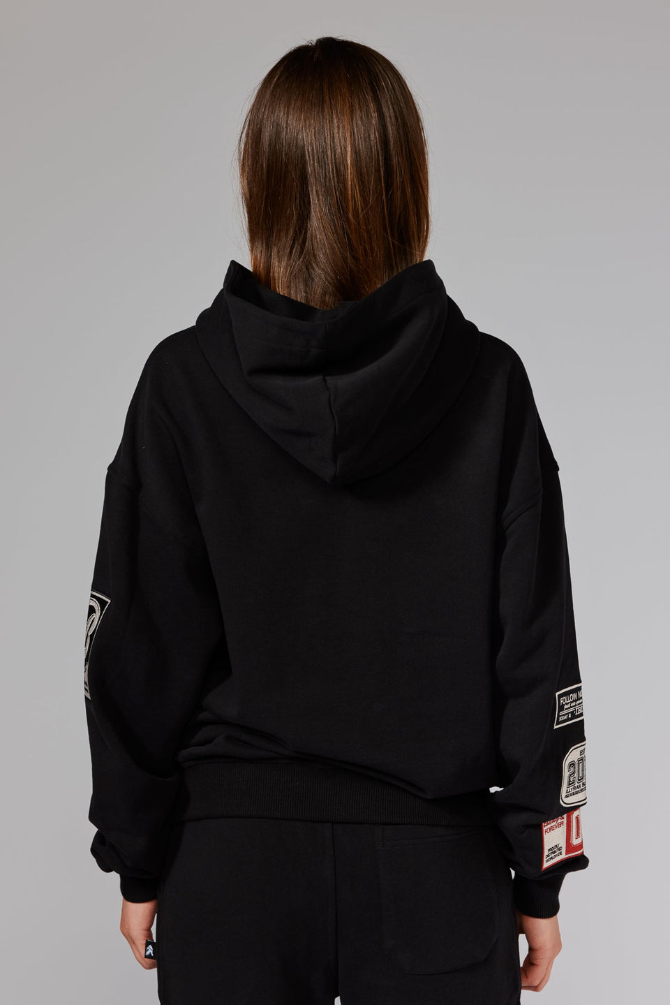 Illyrian SS24 Patch Hoodie - Black