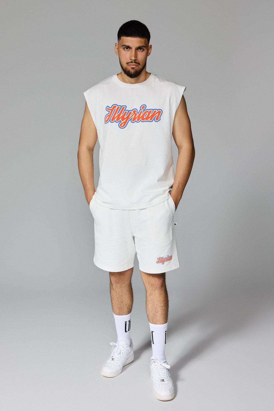 Illyrian SS26 Shorts - White