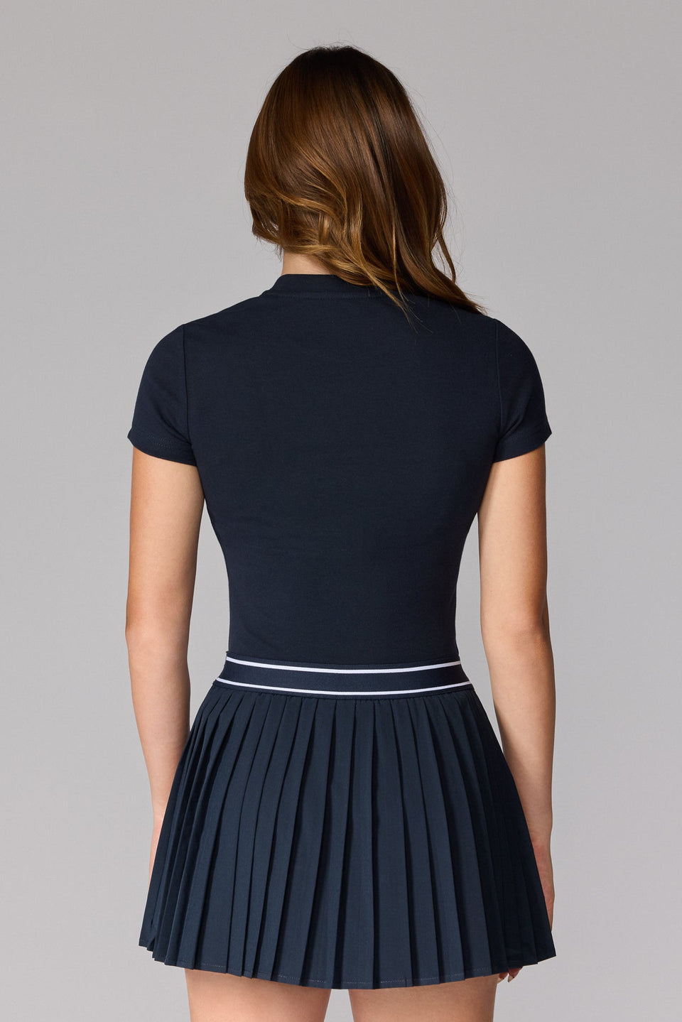 Women's Patch T-shirt - Navy