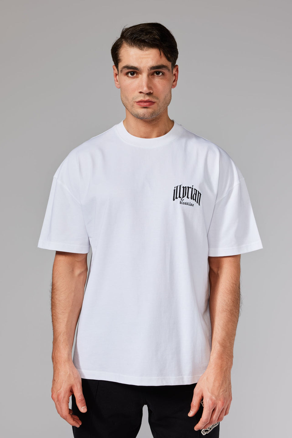 Illyrian Chest Logo Tee - White