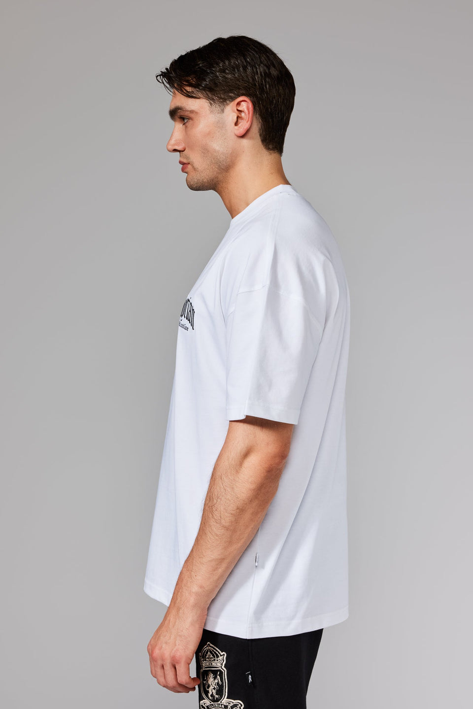 Illyrian Chest Logo Tee - White