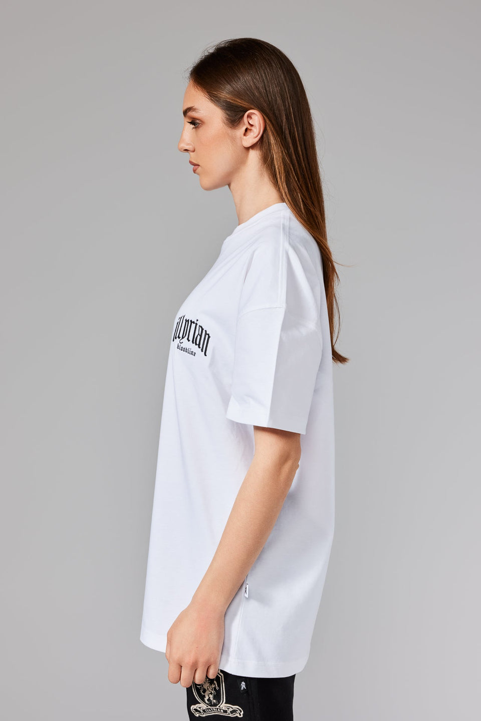 Illyrian Chest Logo Tee - White