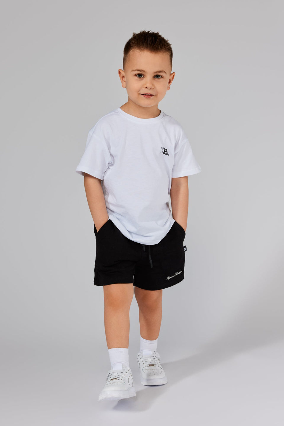 IBL Wavy T-shirt Kids - White