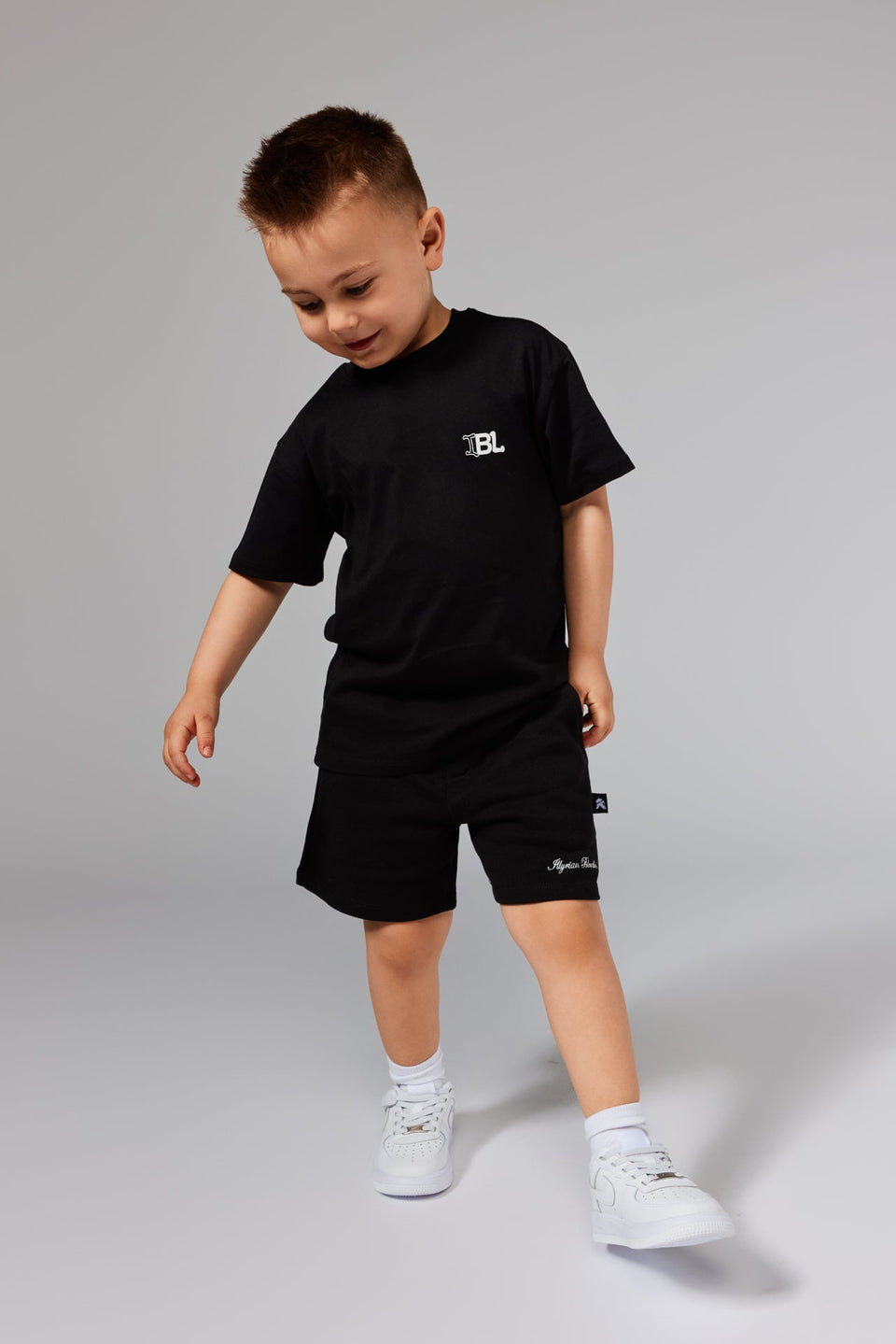 IBL Wavy T-shirt Kids - Black