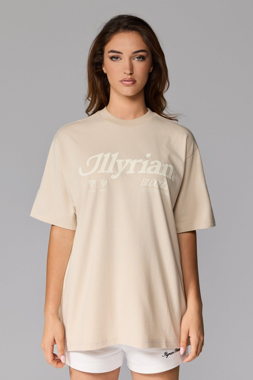 Illyrian S26 Puff Print - Stone