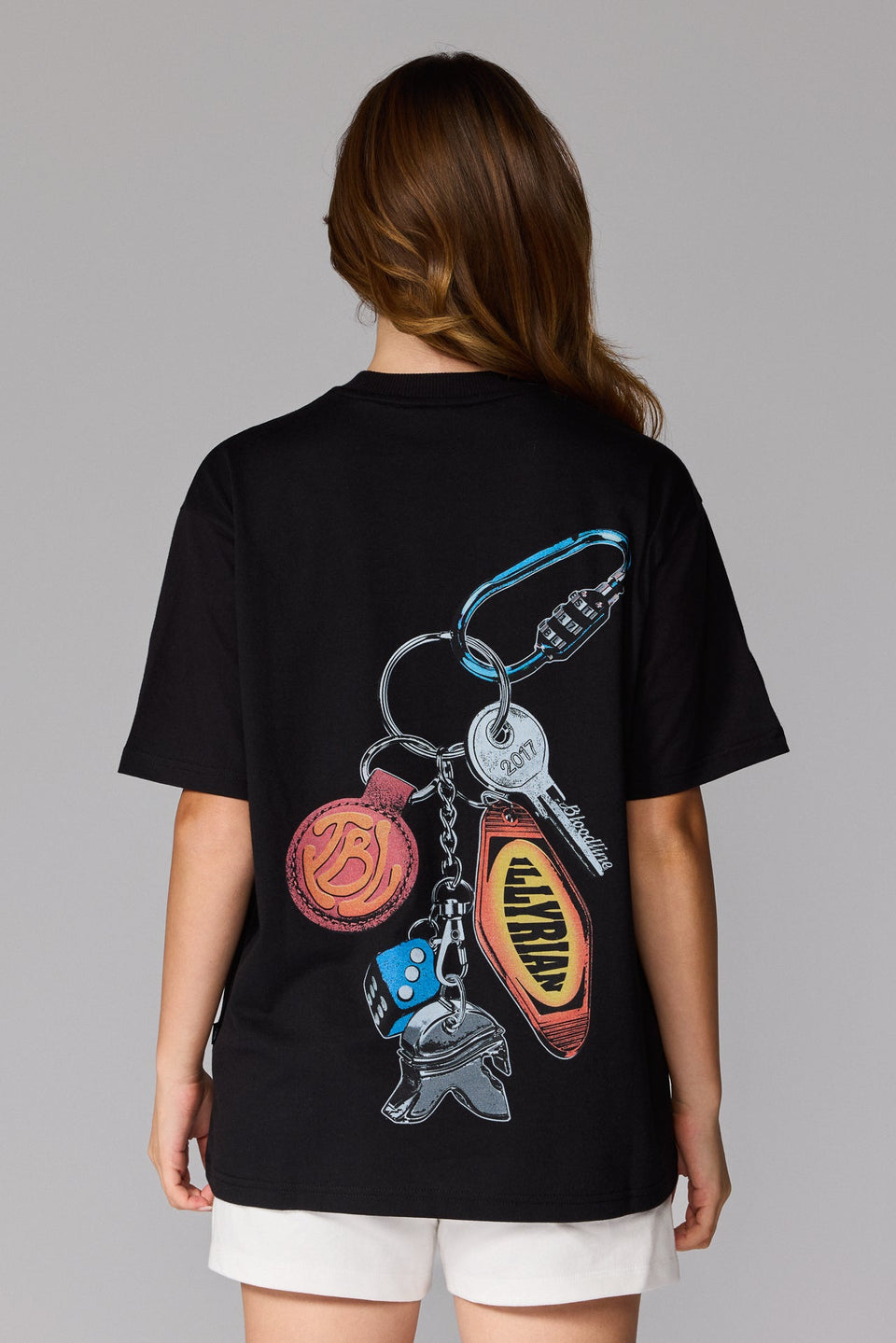 Illyrian Keychain T-shirt - Black