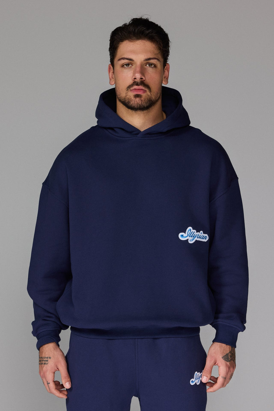 Illyrian W25 Hoodie - Navy Blue