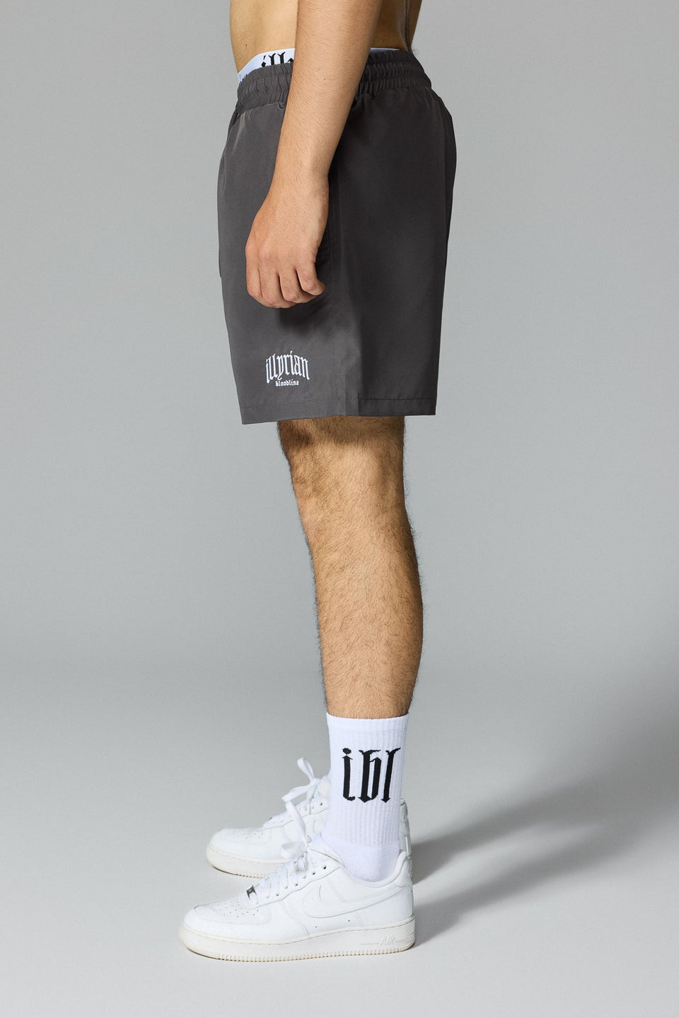 Illyrian Classical Swimshorts - Grey