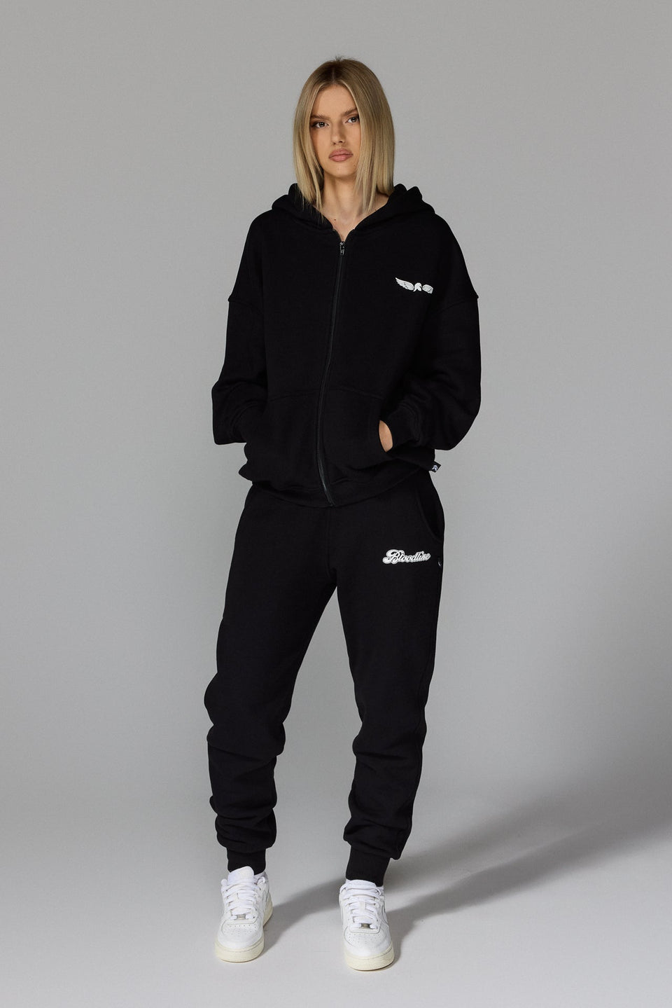 Real Bloodline Zipped Hoodie