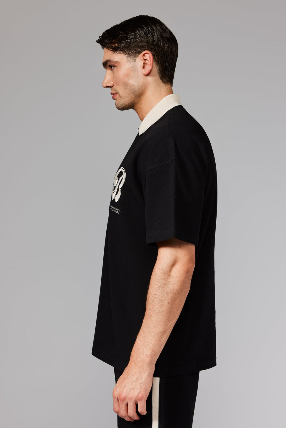 Polo SS24 Pique T-shirt - Black