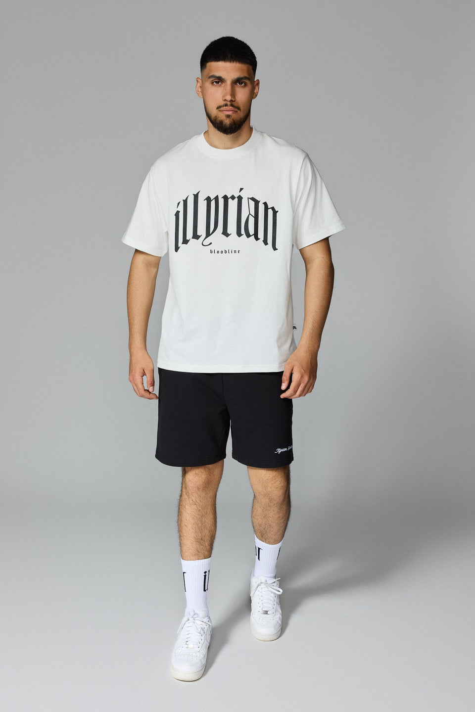 The Illyrian 26 Cotton Shorts - Black