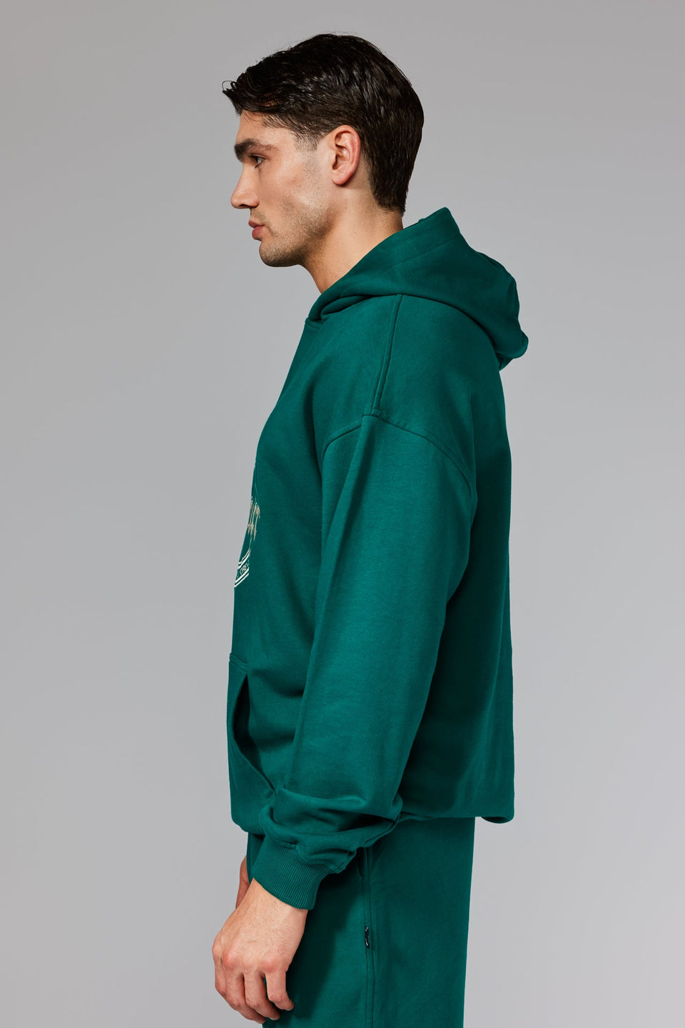 Illyrian Cotton Hoodie - Green