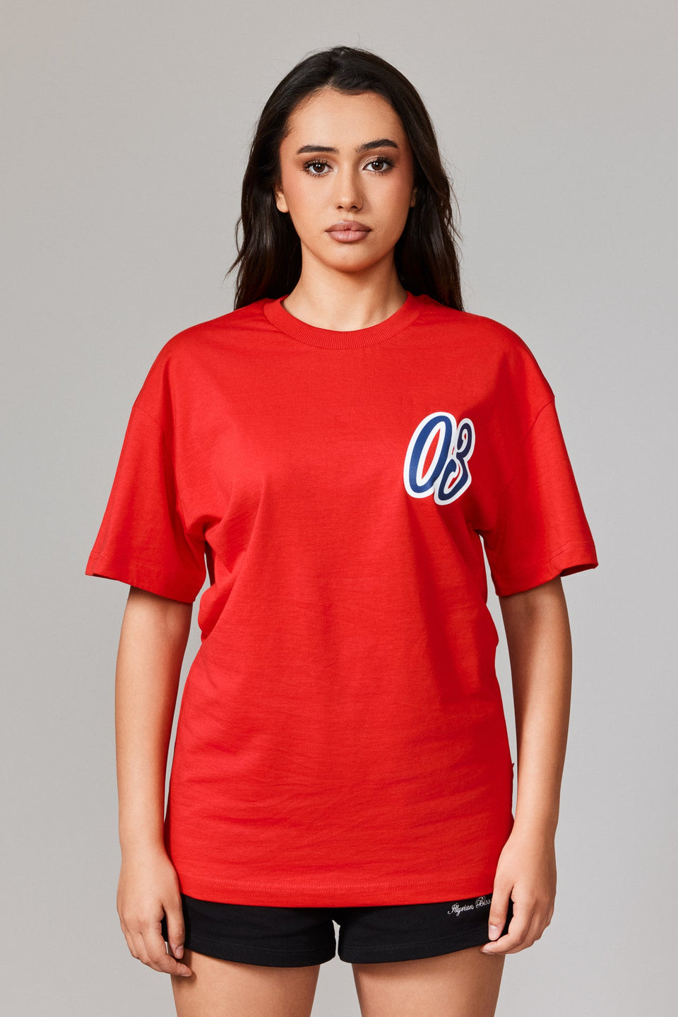 Three Logo SS24 T-shirt - Red