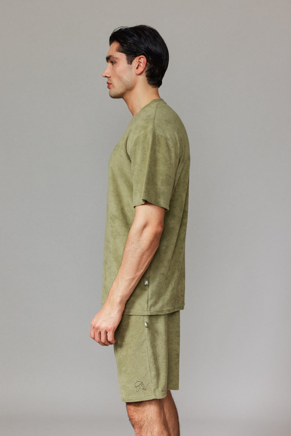 Men Towel T-shirt - Green