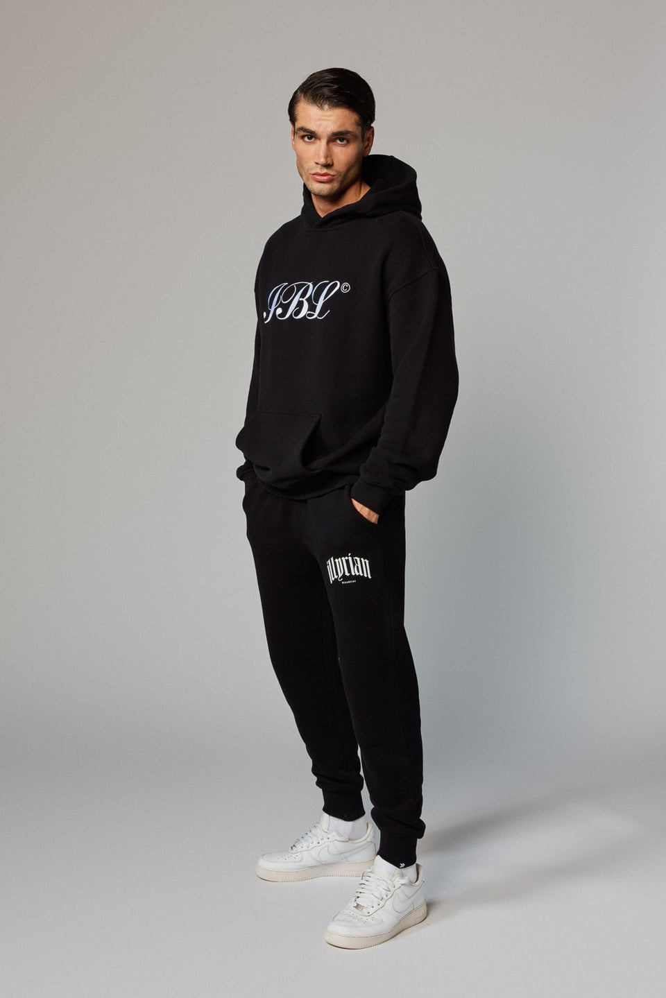 IBL Embroidery Hoodie - Black