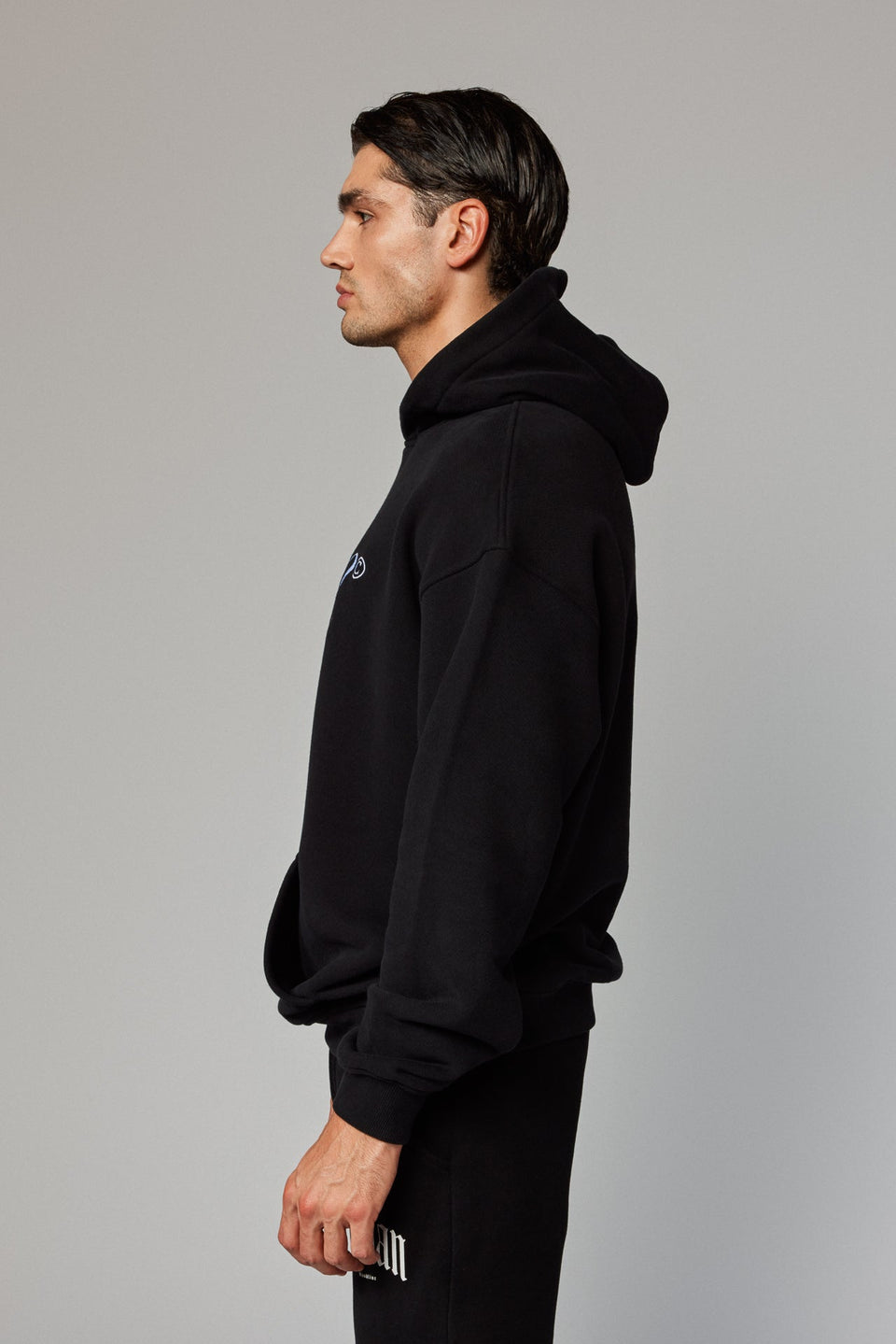 IBL Embroidery Hoodie - Black