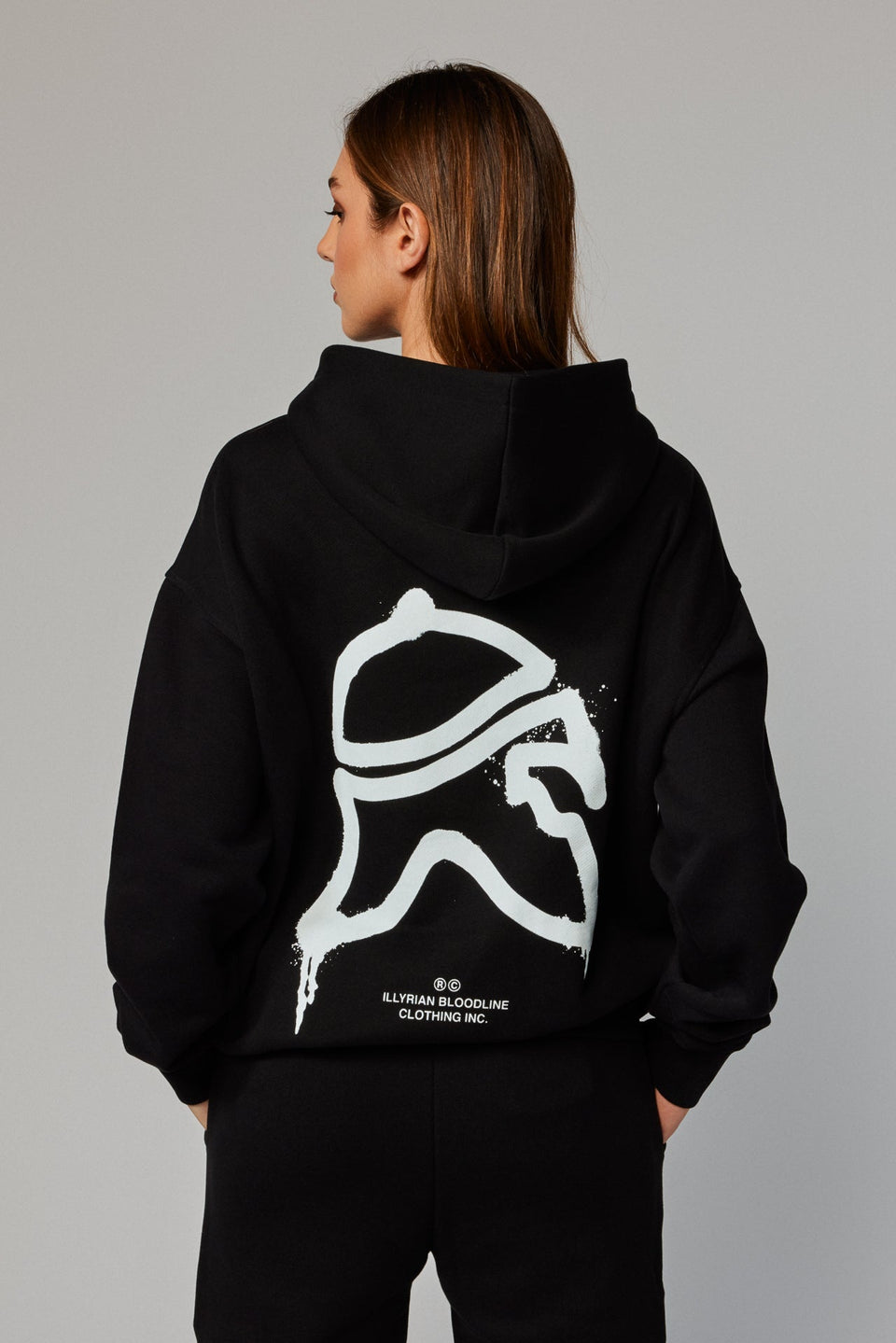 Grafitti Hoodie - Black