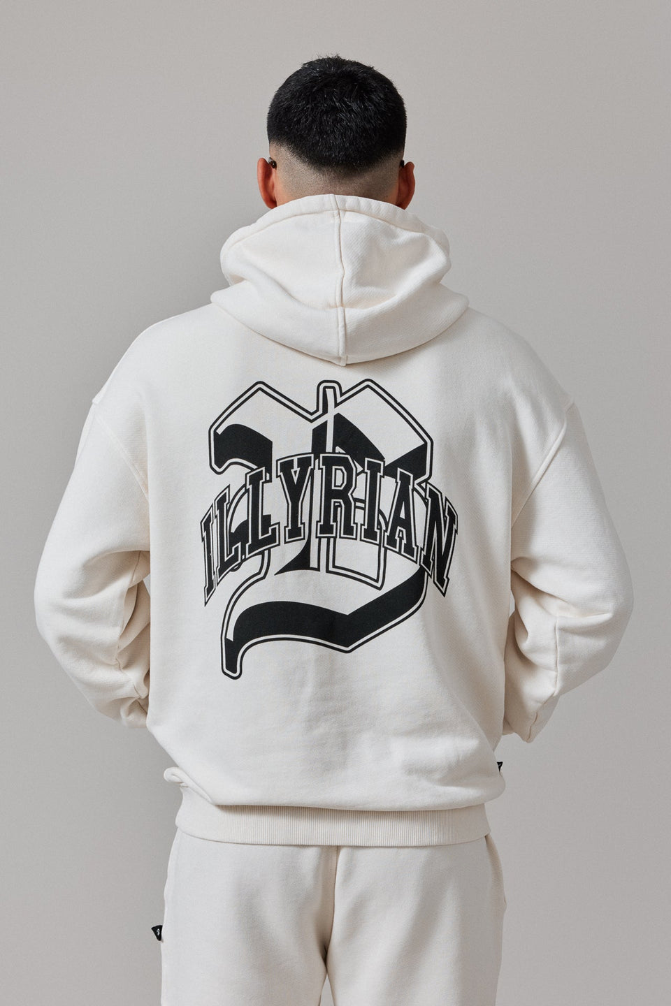 Be Illyrian Hoodie - Milky White