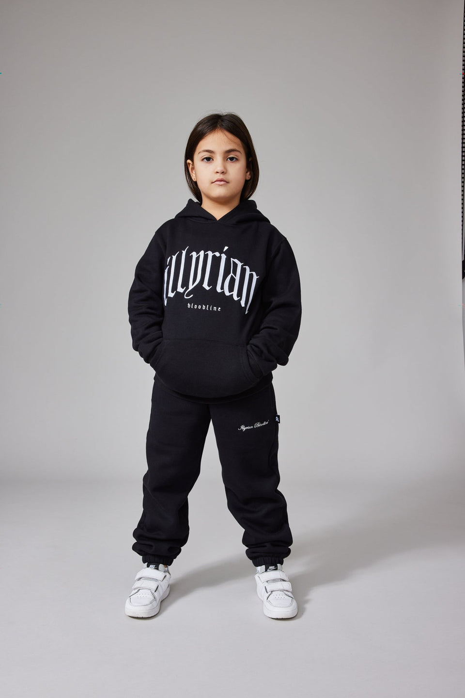 Illyrian Kids Signature Hoodie - Black