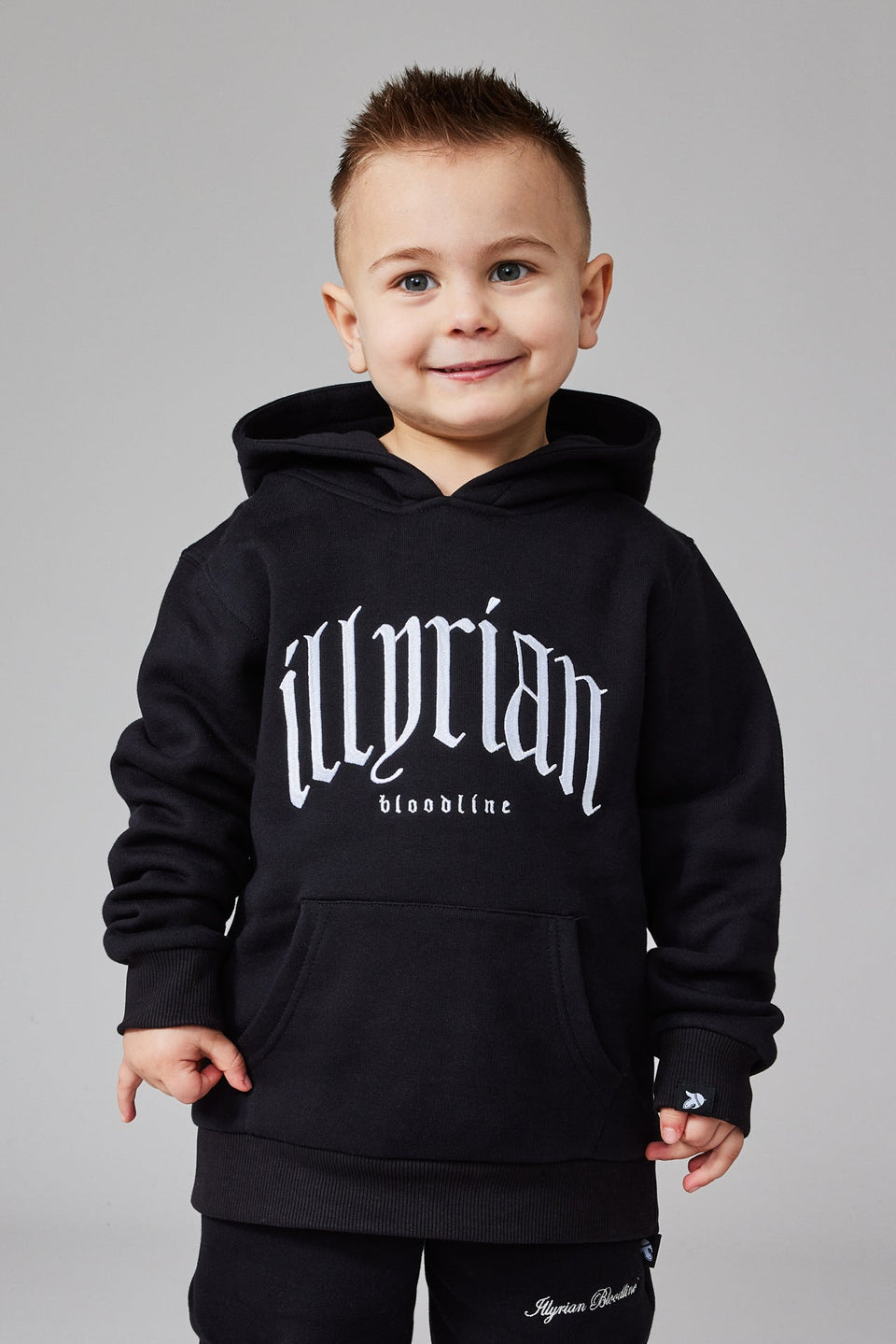 Illyrian Kids Signature Hoodie - Black