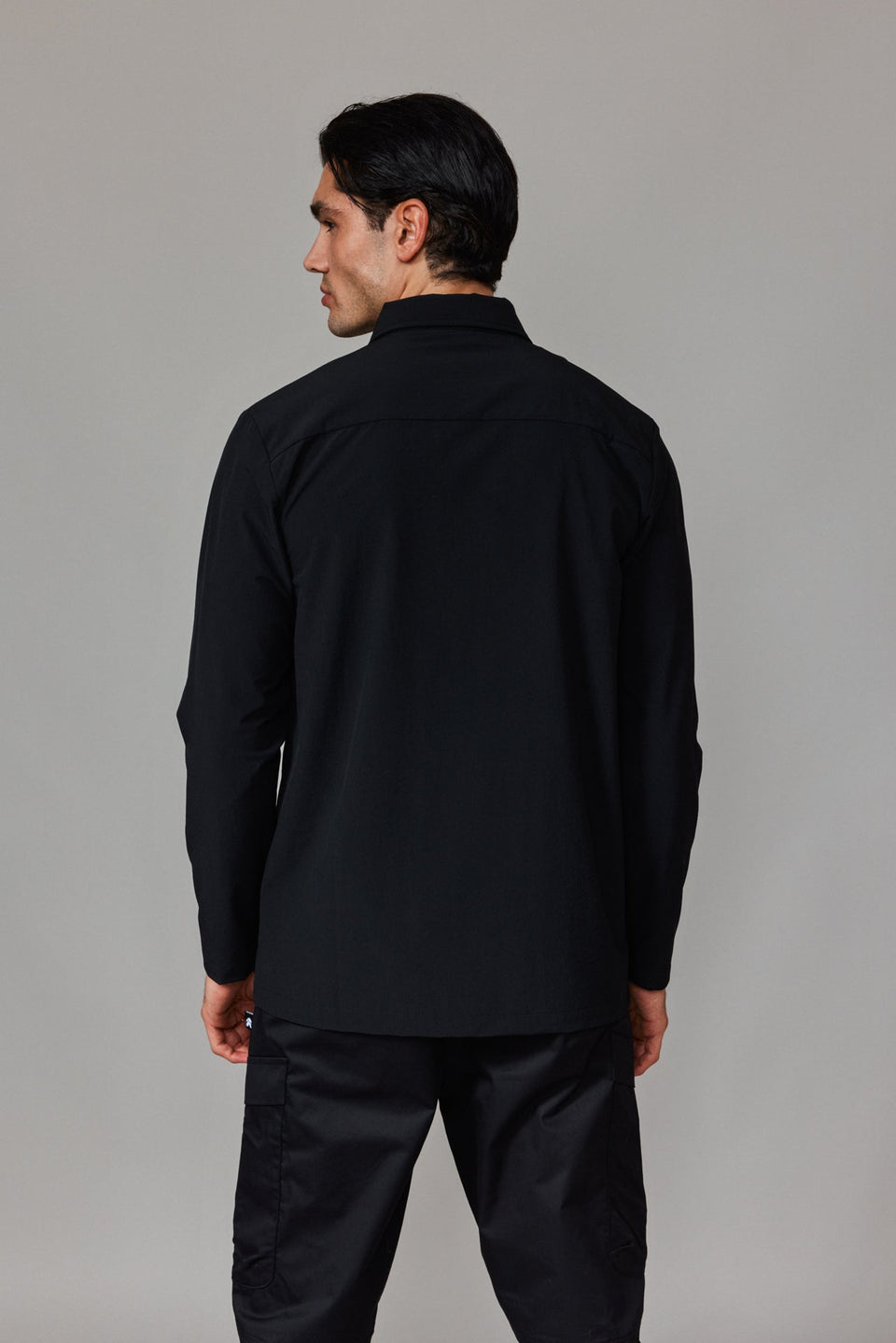 Bloodline Zipped Shirt - Black