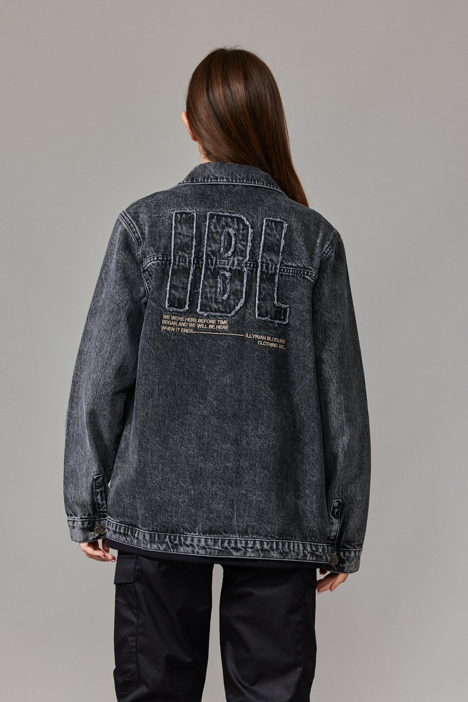 IBL Denim Jacket - Vintage Black