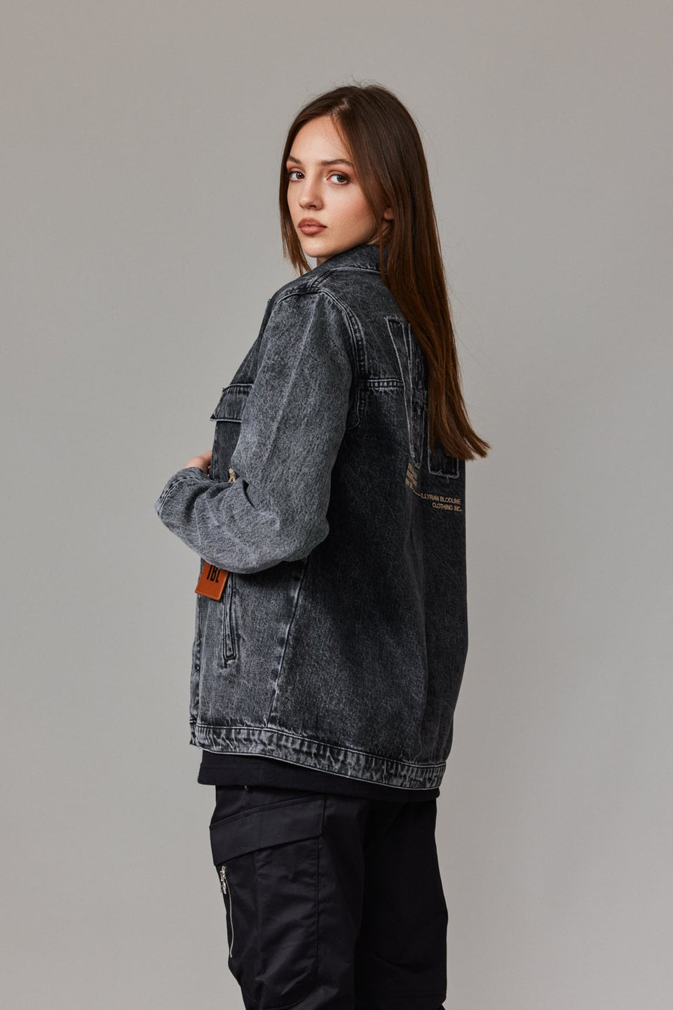 IBL Denim Jacket - Vintage Black